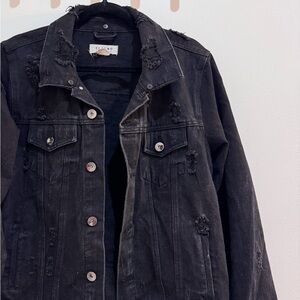 Black Denim Jacket